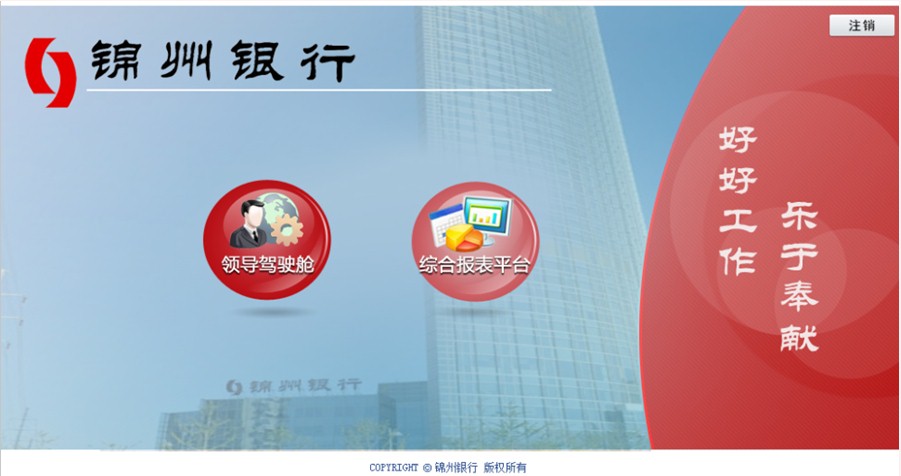 錦州銀行數據決策系統(tǒng)綜合應用